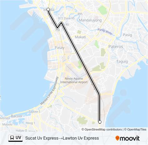 Uv Route Schedules Stops Maps Sucat Uv Expresslawton Uv Express