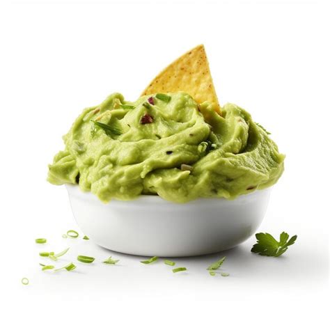 Premium Photo Delicious Guacamole Bowl Dip Mexican Avocado Sauce