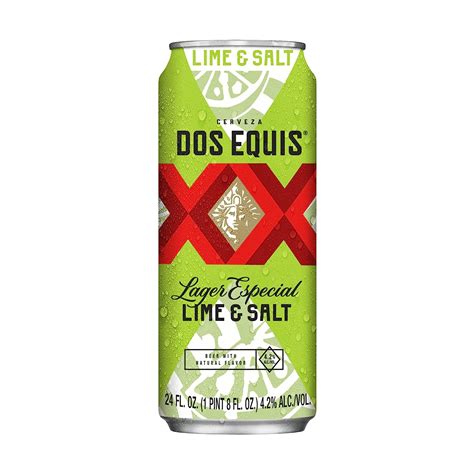 Dos Equis Salt And Lime Lager 24fz Can 24 Fz Grocery And Gourmet Food