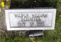 Wilbur W Schaffer Find A Grave Memorial