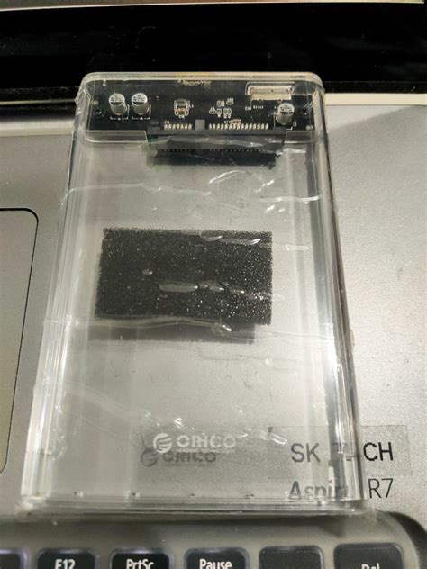 Orico Transparent HDD case, Computers & Tech, Parts & Accessories, Hard ...