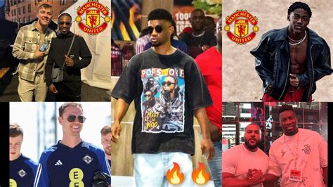 See How Manchester United Stars Mainoo Hojlund Onana Amad Diallo Etc