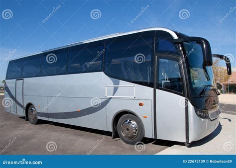 Blue Tour Bus Stock Photography | CartoonDealer.com #7827098