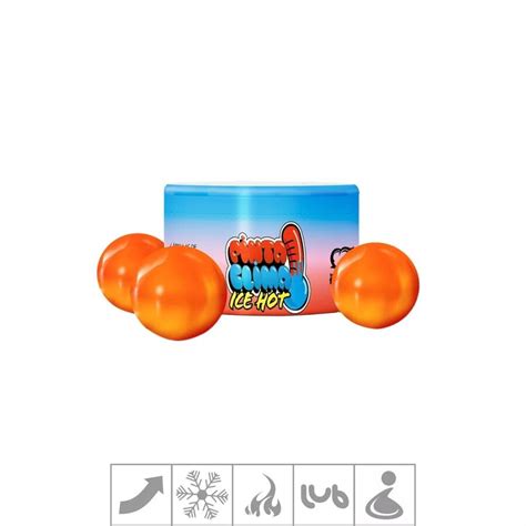 Pinta Clima Bolinha Excitante Ice E Hot Sexy Fantasy Shopee Brasil