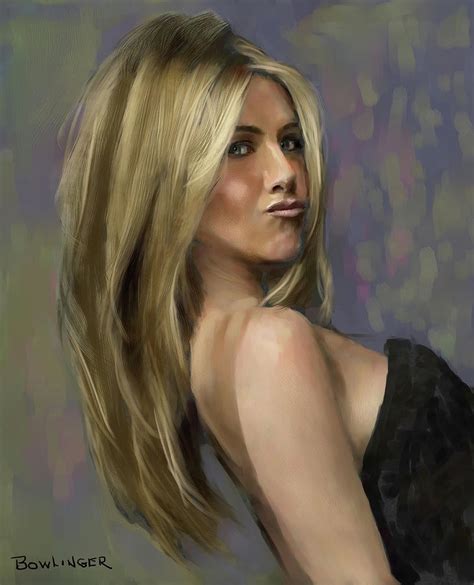 Jennifer Aniston Digital Art by Scott Bowlinger - Fine Art America