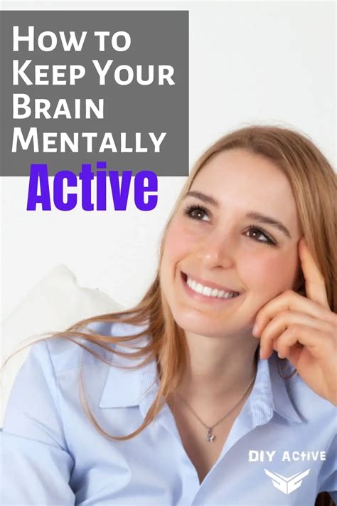 How To Keep Your Brain Mentally Active DIY Active