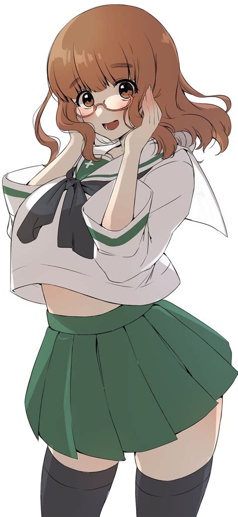 Takebe Saori Girls Und Panzer Drawn By Komekueyo Danbooru