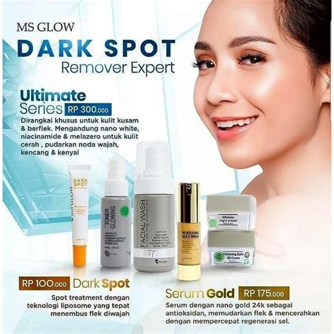 Jual Paket Ultimate Perfect Paket Ultimate Dark Spot Serum Gold Ms