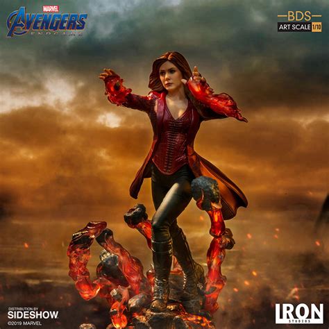 Scarlet Witch Avengers: Endgame Statue 1:10 Iron Studios 904744