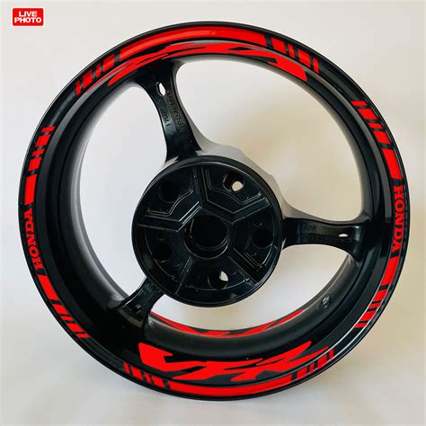 Honda Vfr Rim Decal Wheel Motorcycle Honda Vfr Vfr Fi Inspire