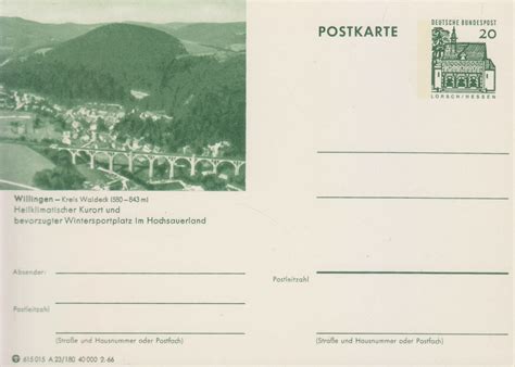 Allemagne Carte Entier Postal Neuve Europe Timbres Feuillets