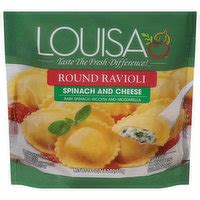 Louisa Ravioli Round Four Cheese Mini