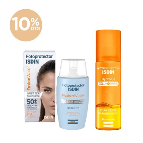 Isdin Pack Fotoprotector Fusion Water Spf Ml Fotoprotector