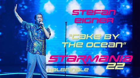 Stefan Eigner Singt Cake By The Ocean Von DNCE Starmania 22 YouTube