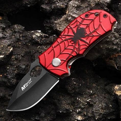 MTech Black Spider Mini Knife – AtlantaCutlery.com