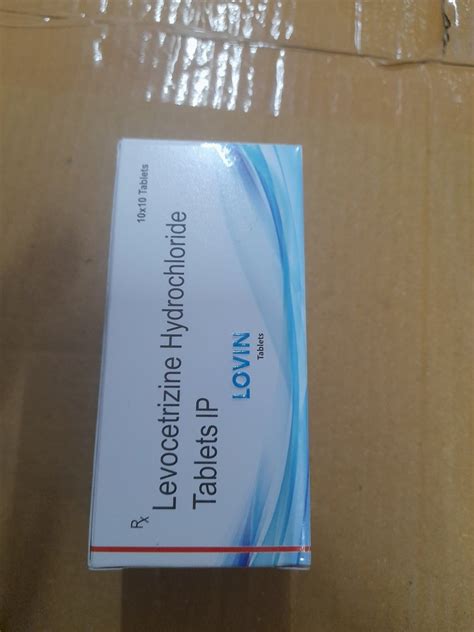 Lovin Levocetrizine Hydrochloride Tablets Ip At Rs Box