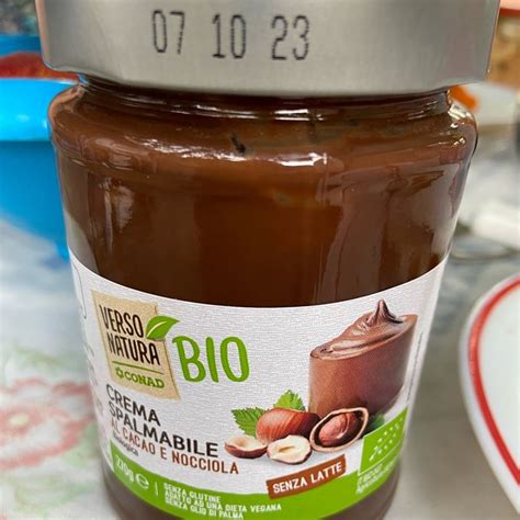 Verso Natura Conad Veg Crema Spalmabile Al Cacao E Nocciola Biologica