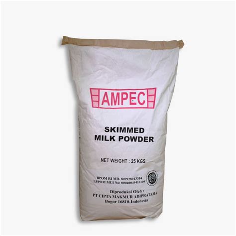 Susu Bubuk Ampec Skim Milk Powder 25kg Cipta Makmur Abadi