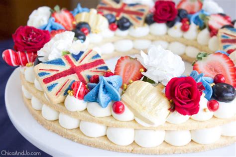 British Themed Trendy Cookie Cream Tart Chica And Jo