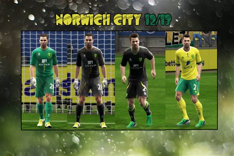 Norwich City Gdb Set Kursat Y Kit Maker