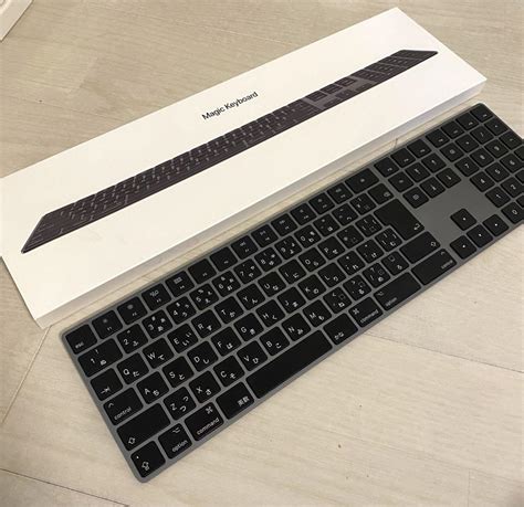 Apple Magic Keyboardテンキー付きjis スペースグレイ メルカリ