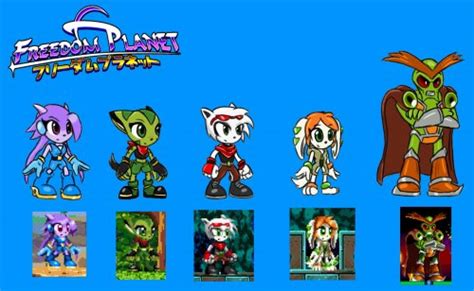 Freedom Planet Collection Character Packs Ak1 Mugen Community