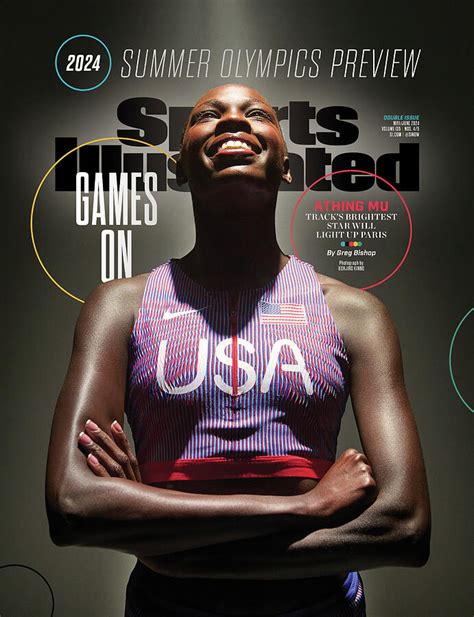 Athing Mu, 2024 Summer Olympics Preview Cover by Sports Illustrated