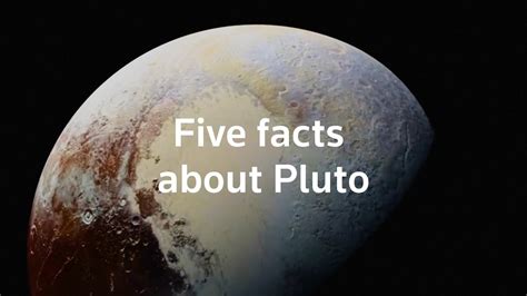 Five Facts About Dwarf Planet Pluto Youtube