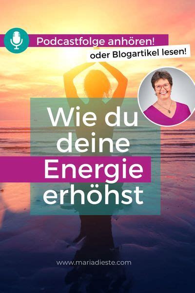 Wie Du Deine Energie Erhöhst Health R Evolution Maria Dieste