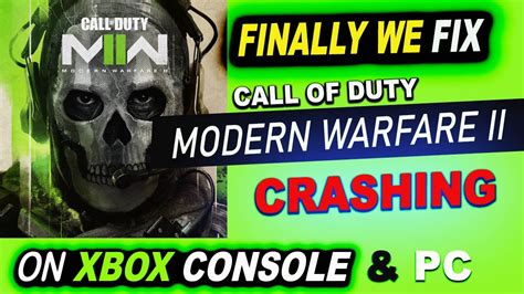 Modern Warfare Crashing Fix Xbox Series X S Xbox One Pc Mw