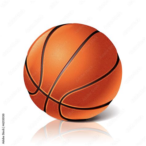 basketball ball vector illustration stock vector adobe stock