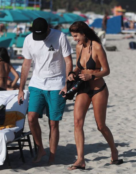 Natalya Alberto In Bikini On The Beach In Miami Hawtcelebs