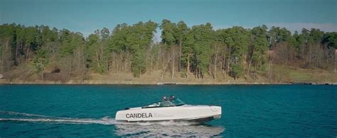 Candelas Newest High Performance Electric Boat Flies Above Water For