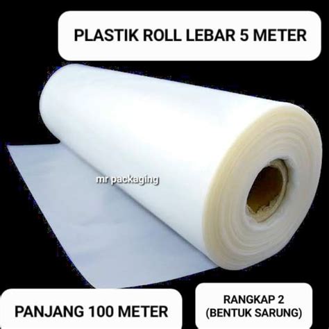 Jual Terpal Bening Meteran Plastik Cor Lebar Meterplastik Gulung