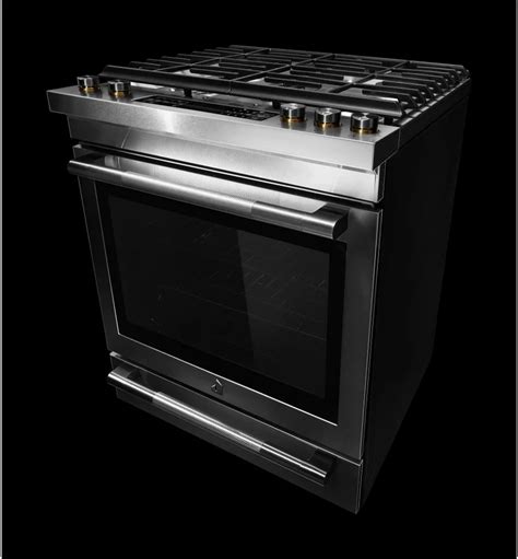 Jenn Air Jds1450ml 30 Inch Dual Fuel Slide In Range Stainless Steel Plessers Appliances