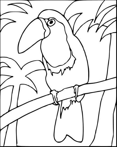 Toucan Coloring Pages Best Coloring Pages For Kids