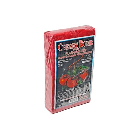 Wholesale Fireworks - Cherry Bomb Full Brick Firecrackers 80/16 Case 12/1