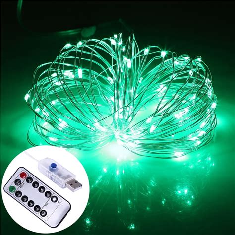 Decorative Led String Lights Dimmable With Remote Control Usb Powered