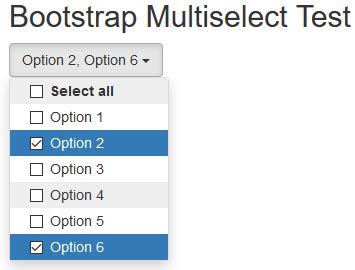 Bootstrap Multiselect How To Uncheck And Deselect Multiselect Options