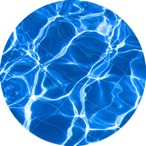 Pool Circle Sticker By Aesthetic Transparent Blue Stickers Clipart