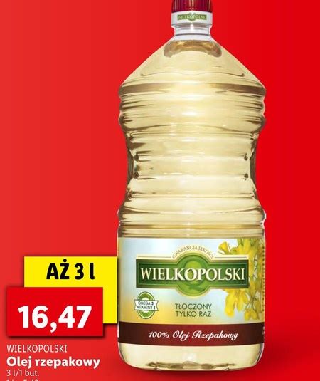 Olej Wielkopolski Promocja Lidl Ding Pl