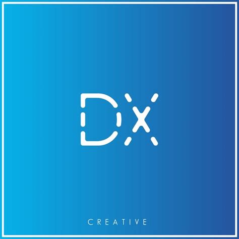 Dx Premium Vector Ltimo Dise O De Logotipo Logotipo Creativo