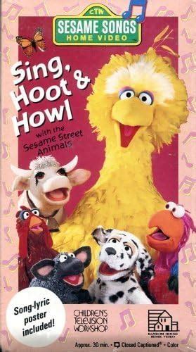 Sing Hoot And Howl Video Vhs Sesame St Home Video