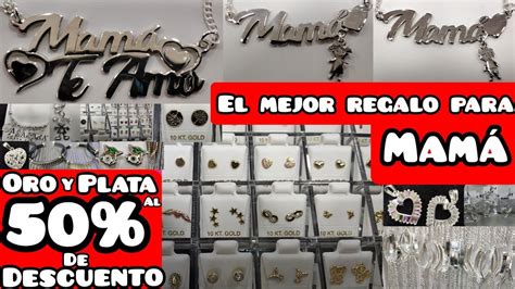 Oro Y Plata Al 50 De Descuento Pulsos Collares Aretes Anillos Los