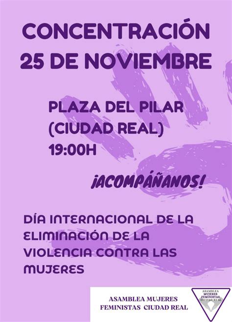 Convocada Una Manifestación Con Motivo Del 25n Por La Asamblea De