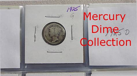 Mercury Dime Collection Youtube