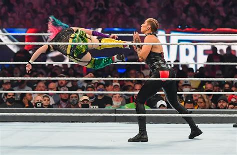 Women Of Wwe — Wrestlemania 37 Night 2 Rhea Ripley Vs Asuka