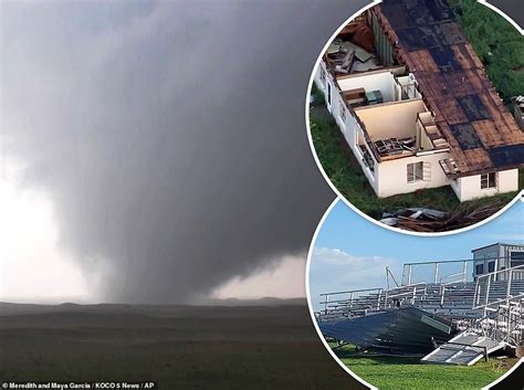 Tornado Barrels Towards Nebraska Highway As Twisters Rip Through Us