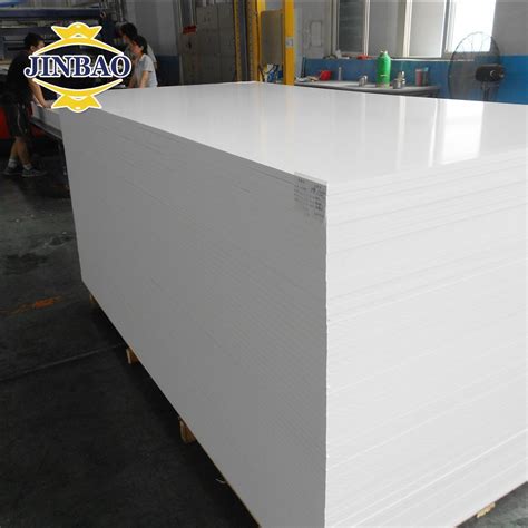 Jinbao Mm X White Core Board Rigid Foam Plastic Forex Sheet Pvc In