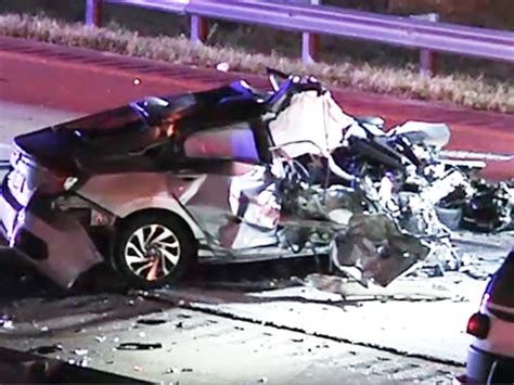 Wrong Way Driver Killed Three Hospitalized After Overnight Crash On I